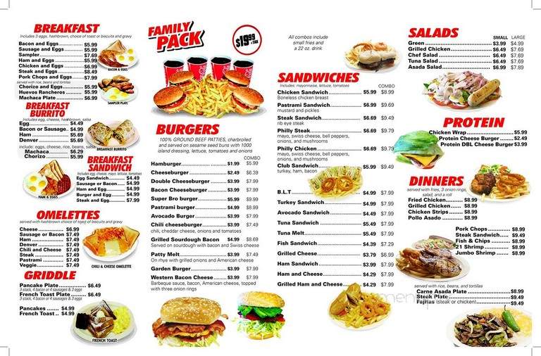 Brothers Burgers - Ontario, CA menu_pic