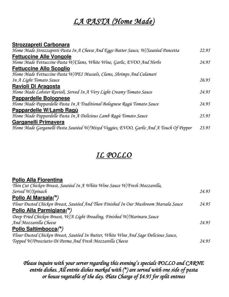 CasAntica - Sarasota, FL menu_pic