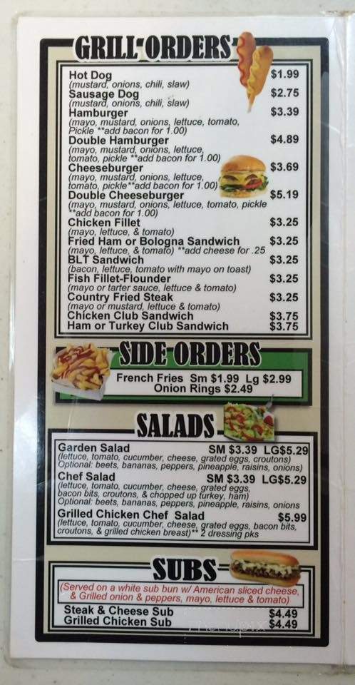 Center Express Buffet - Chester, SC menu_pic