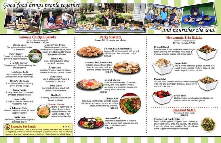 Chicken Salad Chic - Destin, FL menu_pic