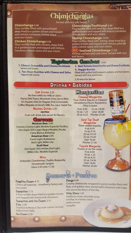 Coco's - Hamilton, OH menu_pic