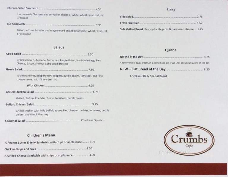 Crumbs - Mount Holly Springs, PA