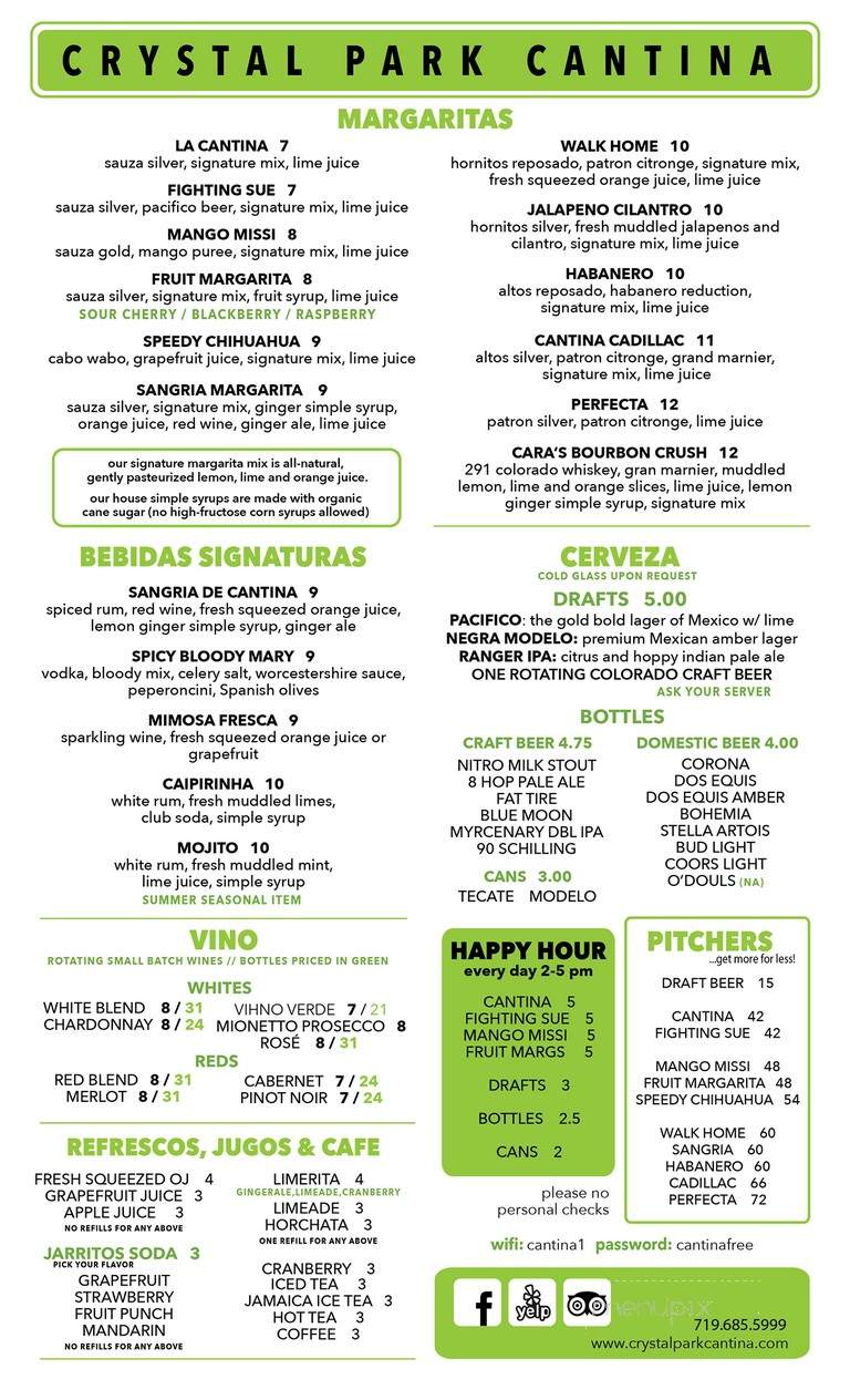 Crystal Park Cantina - Manitou Springs, CO