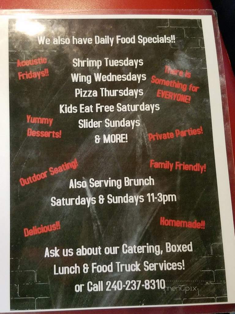 Days Off Deli and Grill - Lexington Park, MD menu_pic