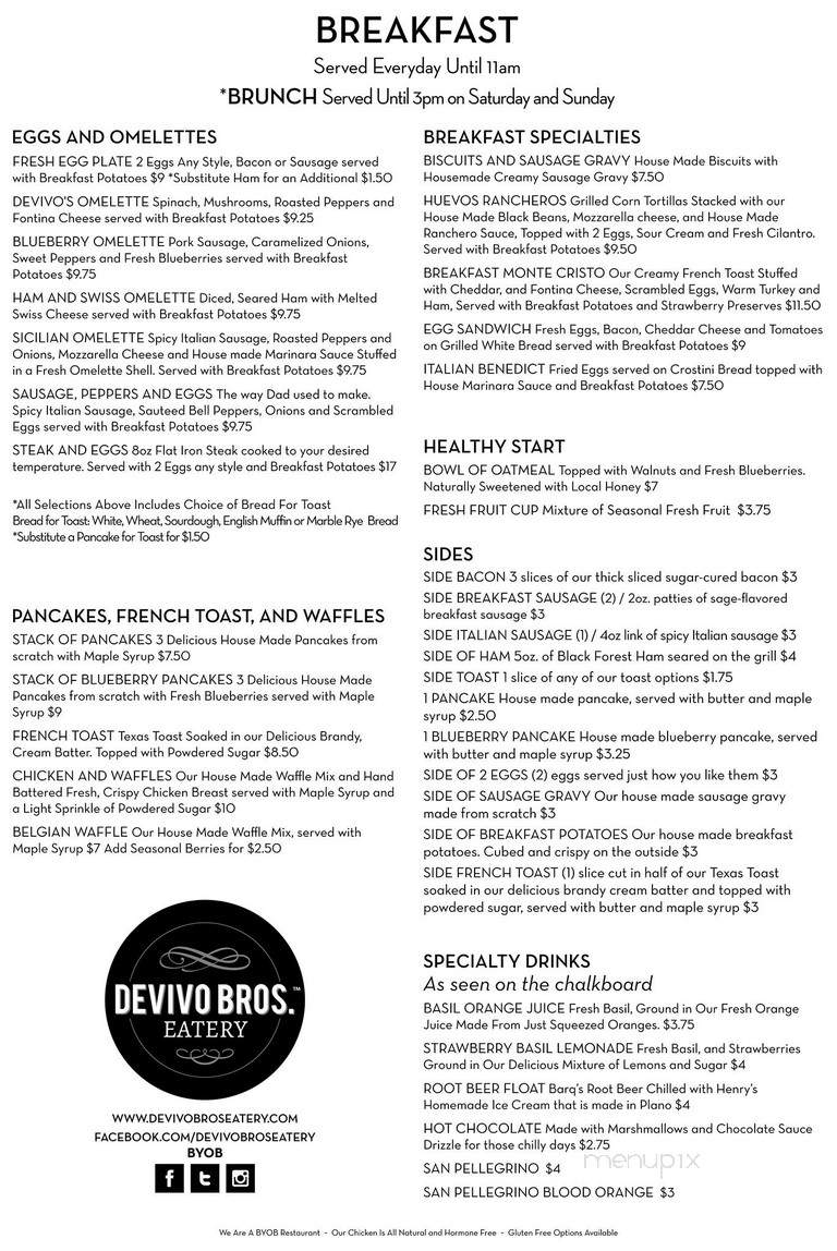 Devino Bros. Eatery - Fort Worth, TX