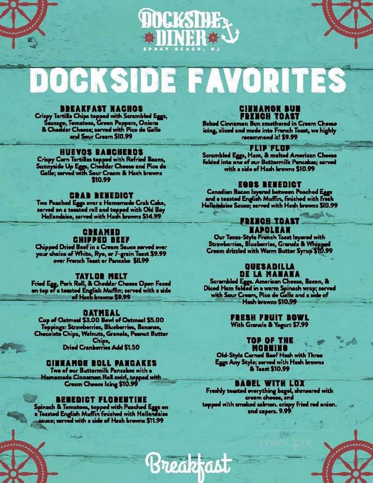Dockside Diner - Long Beach Township, NJ