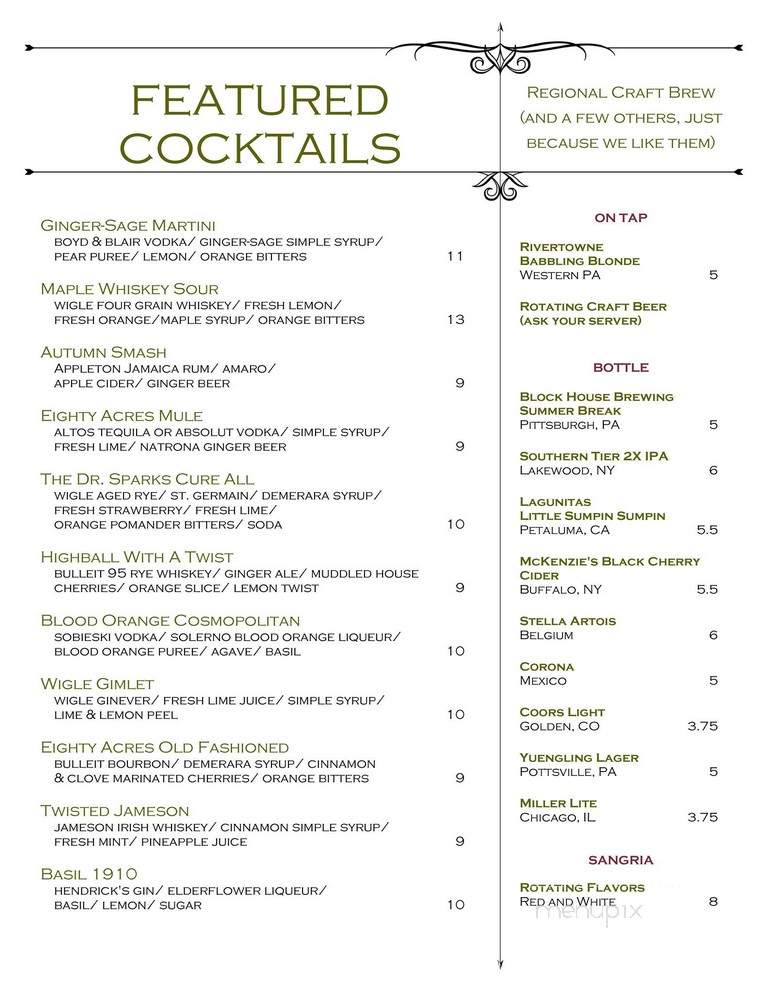 Eighty Acres Kitchen & Bar - Pittsburgh, PA