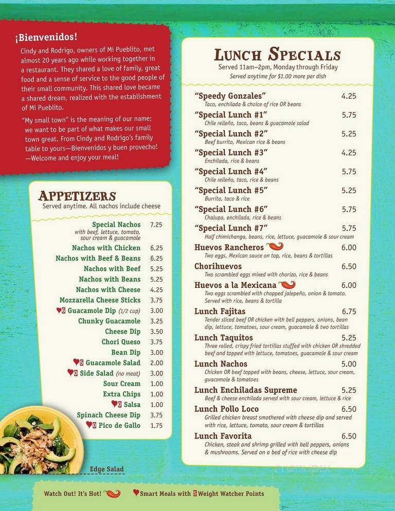 El Portal Mexican Resaturant - Forest City, NC menu_pic