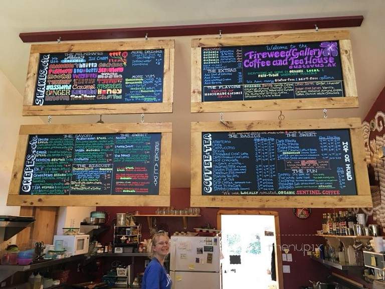 Fireweed Gallery - Gustavus, AK menu_pic