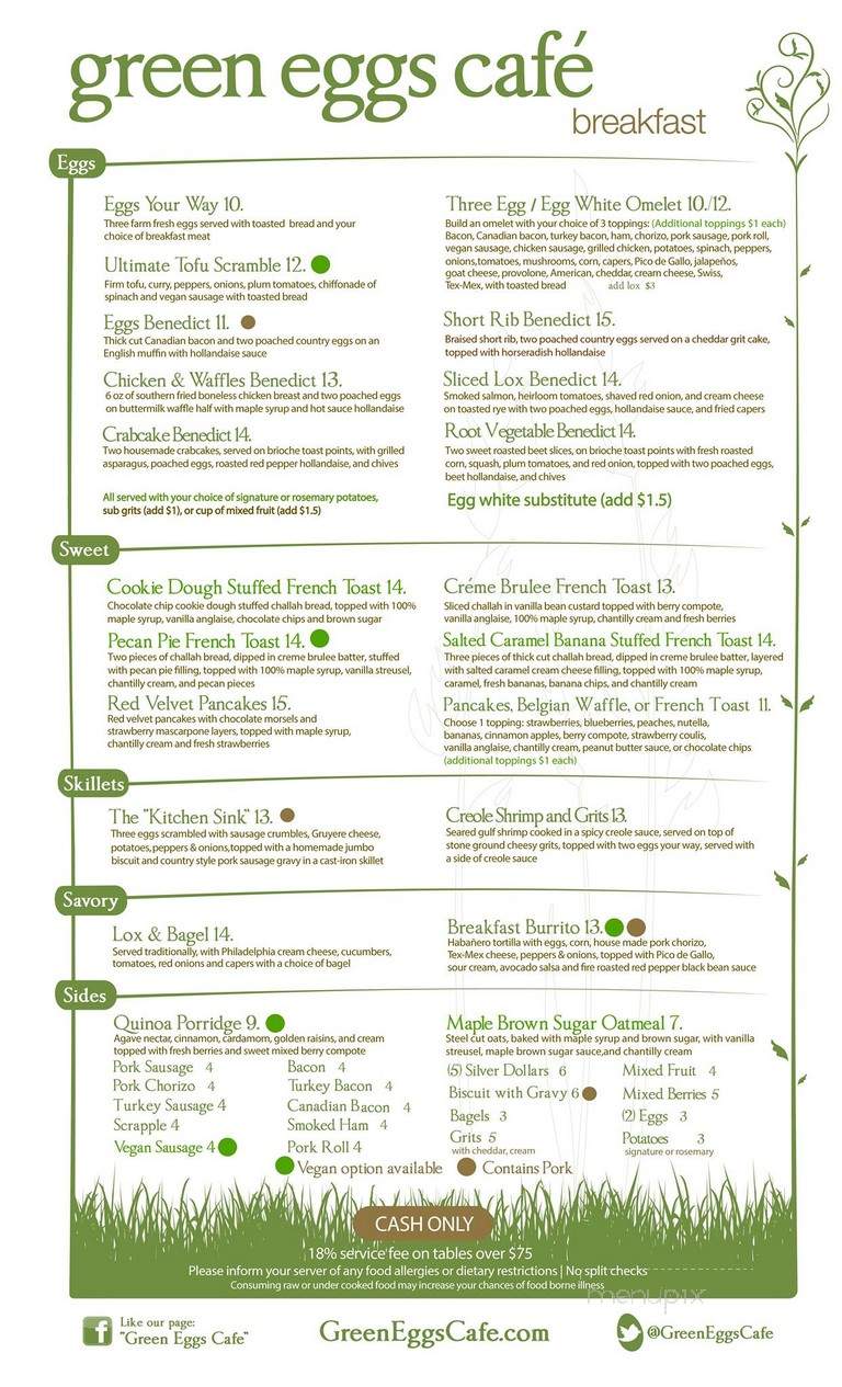 Green Leaf's Beyond Great Salads - Philadelphia, PA menu_pic
