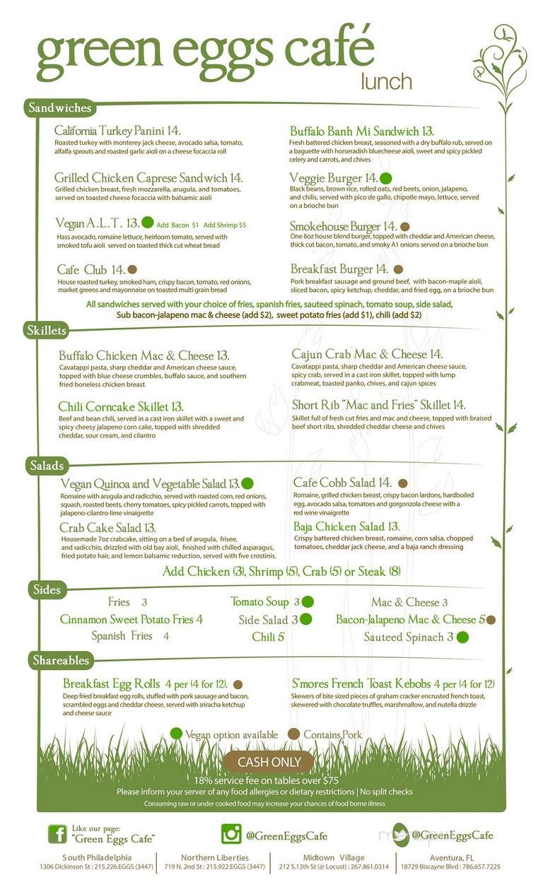 Green Leaf's Beyond Great Salads - Philadelphia, PA menu_pic