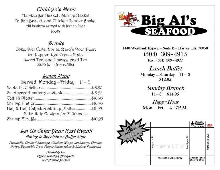 Harvey Seafood - Harvey, LA menu_pic