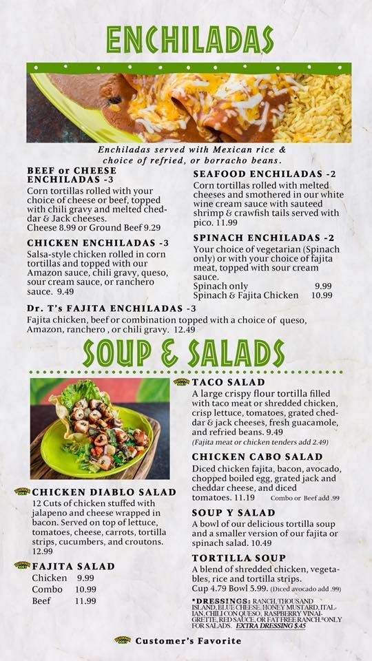 Iguana Joes - Humble, TX menu_pic
