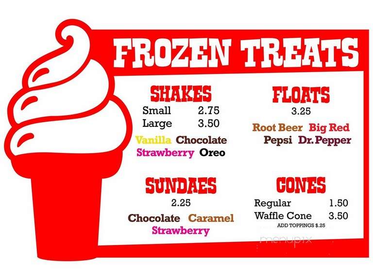 JaX - Pearland, TX menu_pic