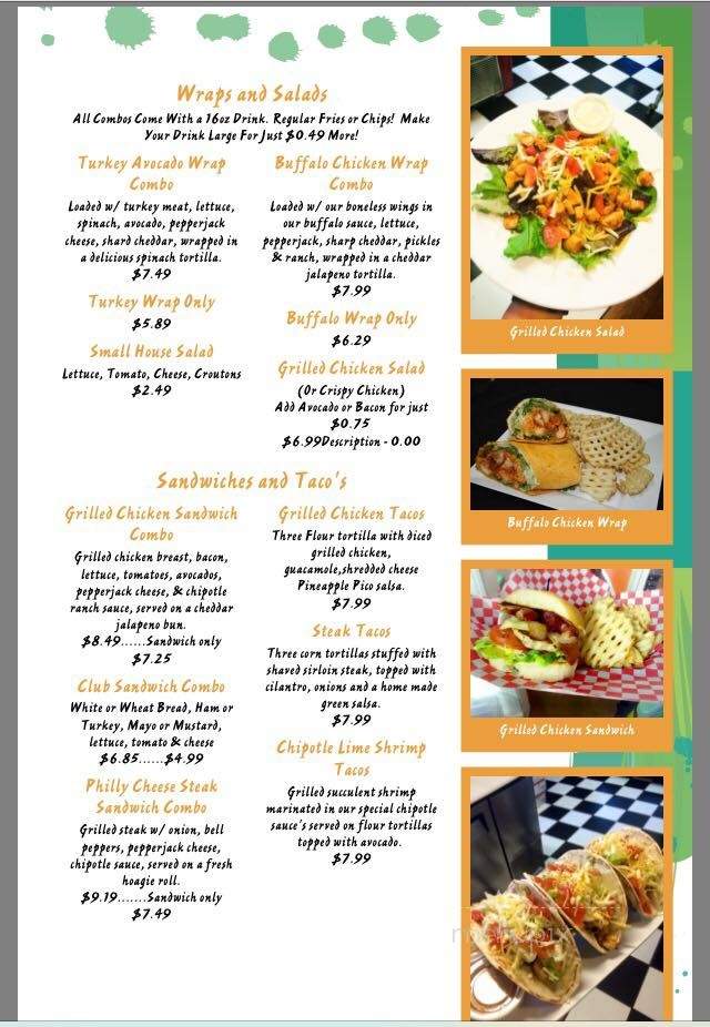 Jazzy's Yogurt - Crane, TX menu_pic