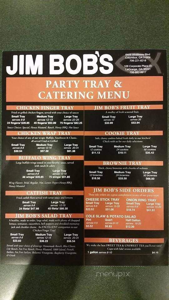Jim Bob's Chicken Fingers - Columbus, GA