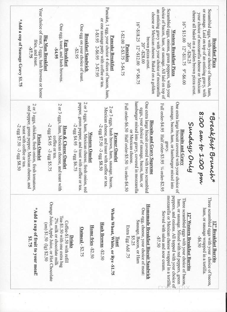 Knight's Pizza - Greenbrier, TN menu_pic
