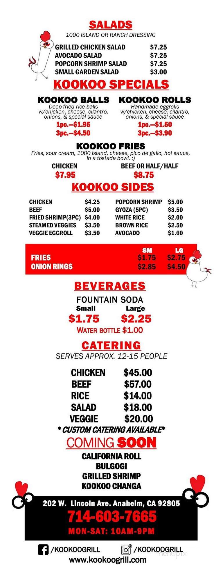 Kookoo Grill - Bellflower, CA