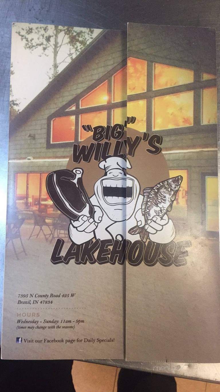 Lakeside Tavern Food & Spirits - Cloverdale, IN menu_pic