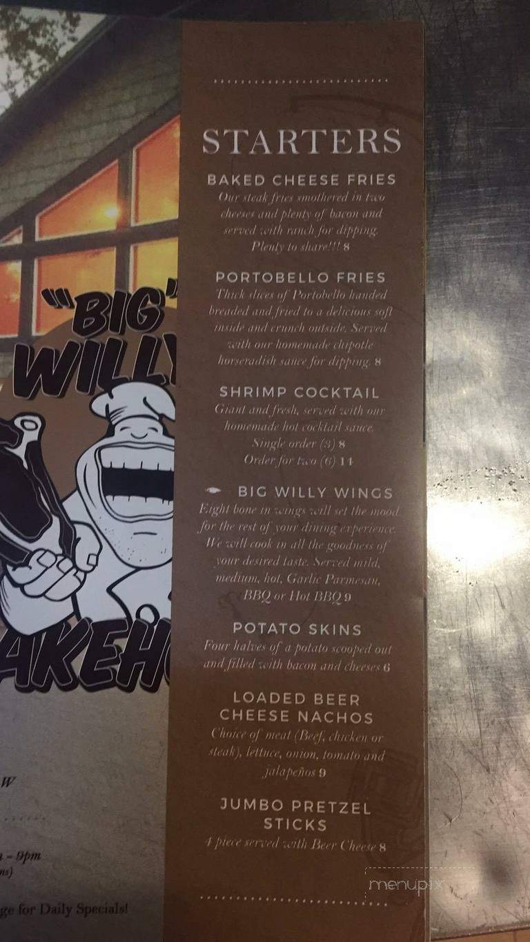 Lakeside Tavern Food & Spirits - Cloverdale, IN menu_pic
