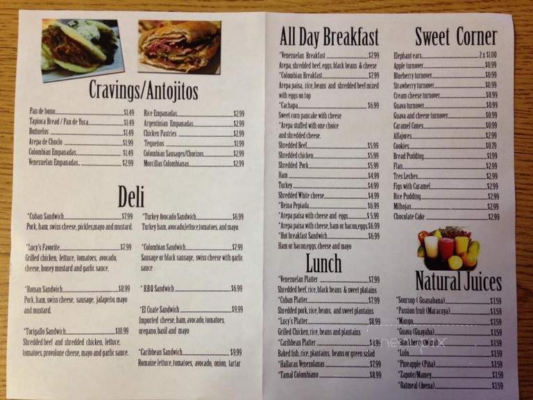 Lucy's Bakery and Deli - Matthews, NC menu_pic