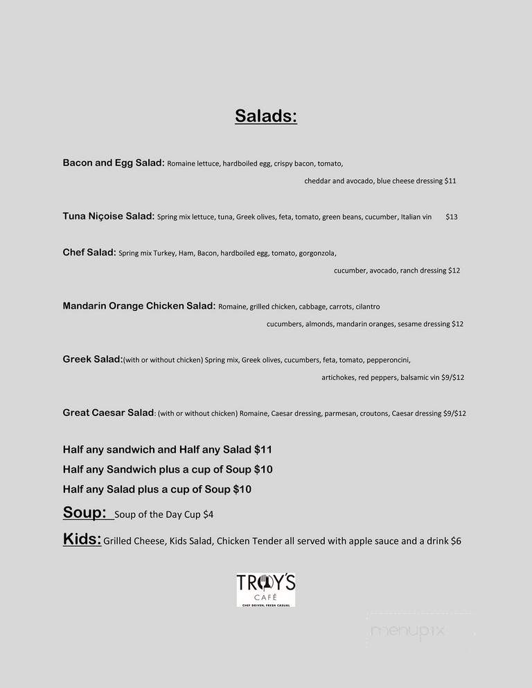 M Cafe and Bistro - West Chester, OH menu_pic