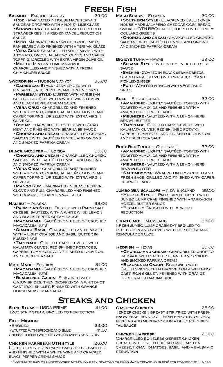 Off The Hook - Warrendale, PA menu_pic