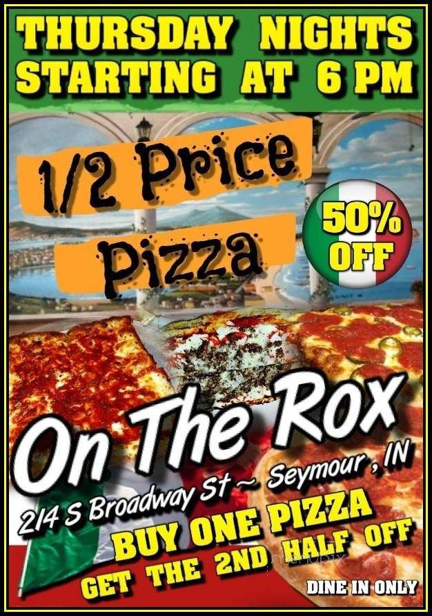 On The Rox - Seymour, IN menu_pic