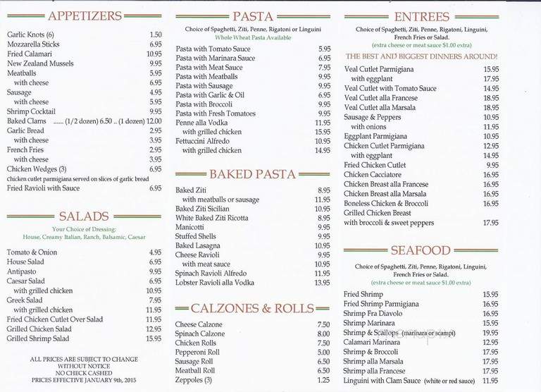 Party Pizza - Jackson Heights, NY menu_pic