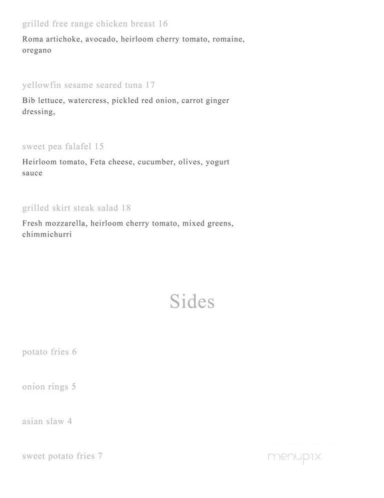 R House Wynwood - Miami, FL menu_pic