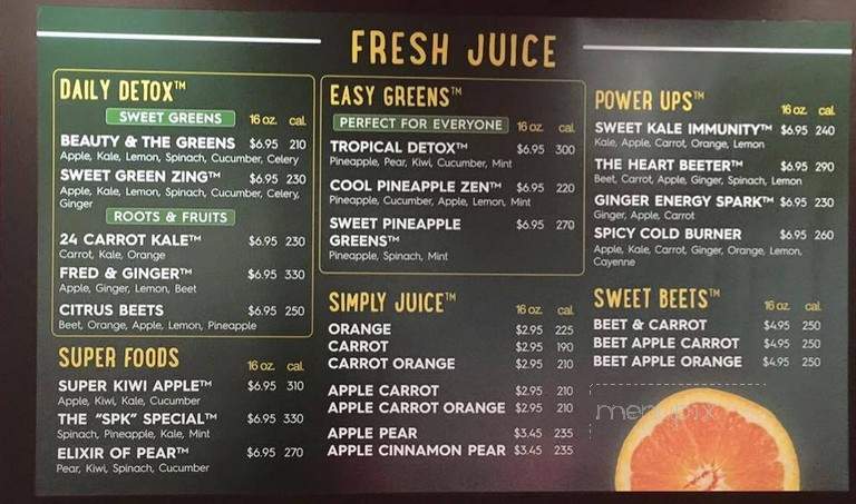 Red Mango - Highland, IN menu_pic
