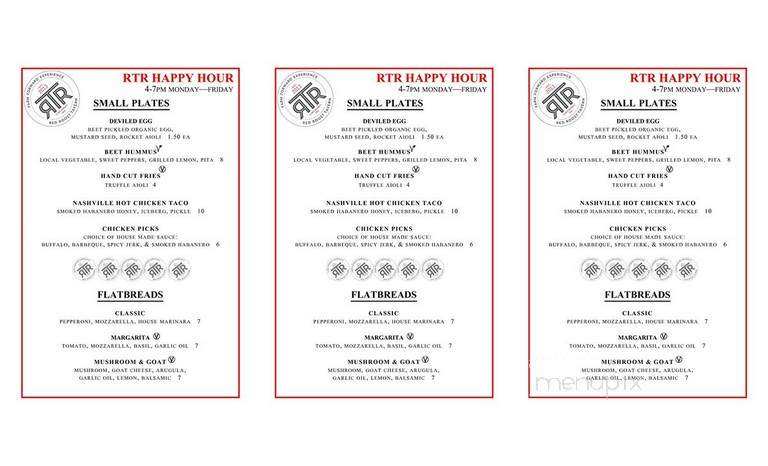 Red Roost Tavern - Cincinnati, OH menu_pic