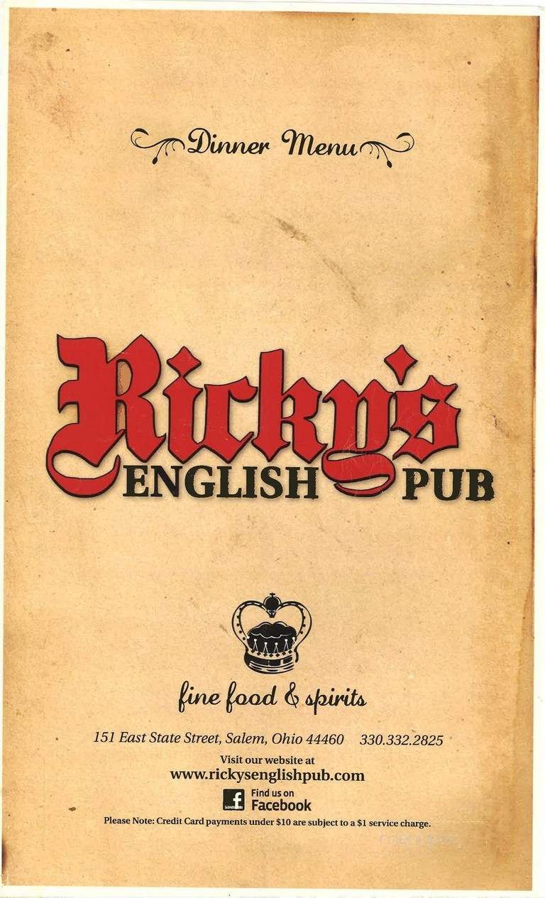Ricky's English Pub - Salem, OH
