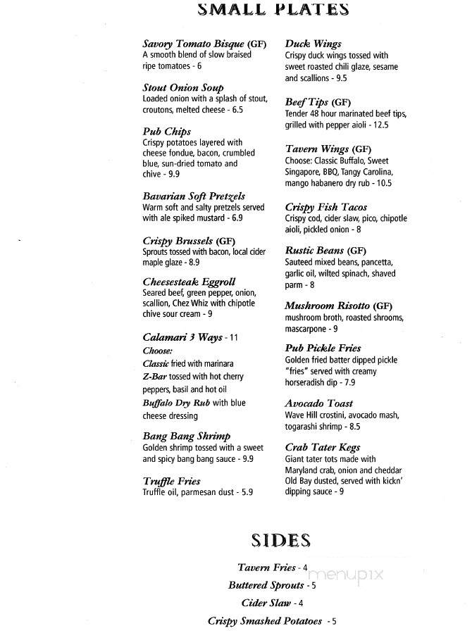 Sitting Duck - Stratford, CT menu_pic