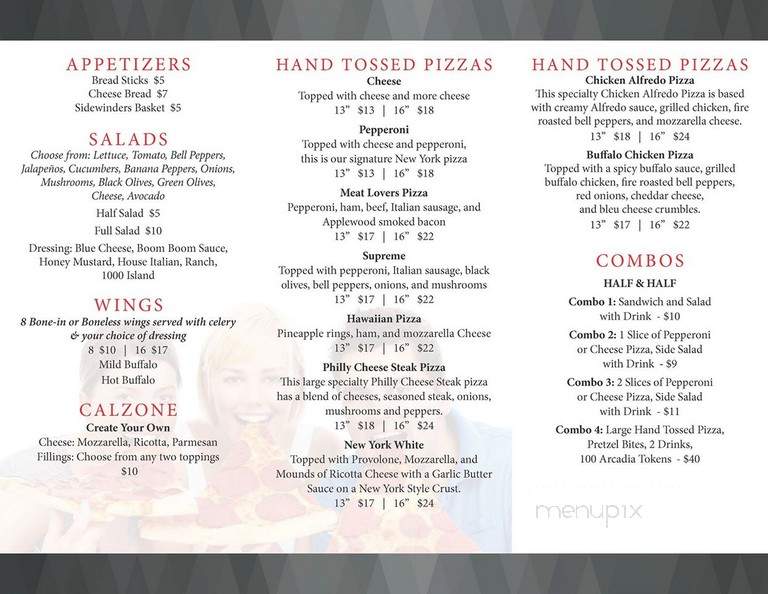 Slice Pizza Bakery - Gatlinburg, TN menu_pic