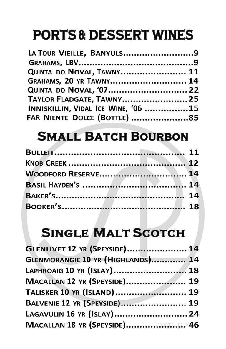 Southern Prime Steakhouse - Southern Pines, NC menu_pic