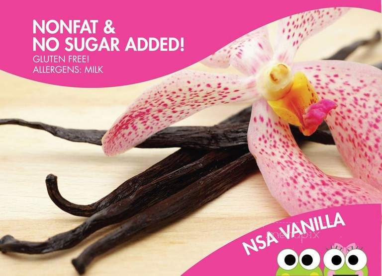 Sweet Frog Frozen Yogurt - Prospect, KY menu_pic