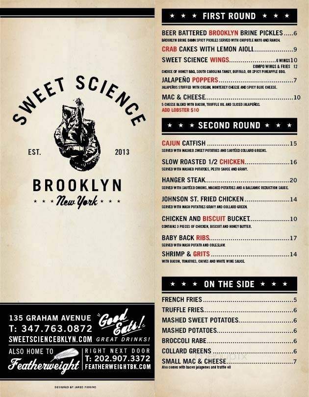 Sweet Science - Brooklyn, NY
