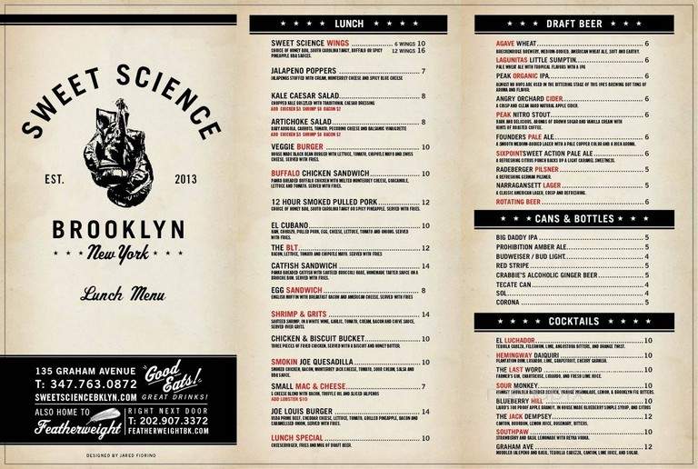 Sweet Science - Brooklyn, NY