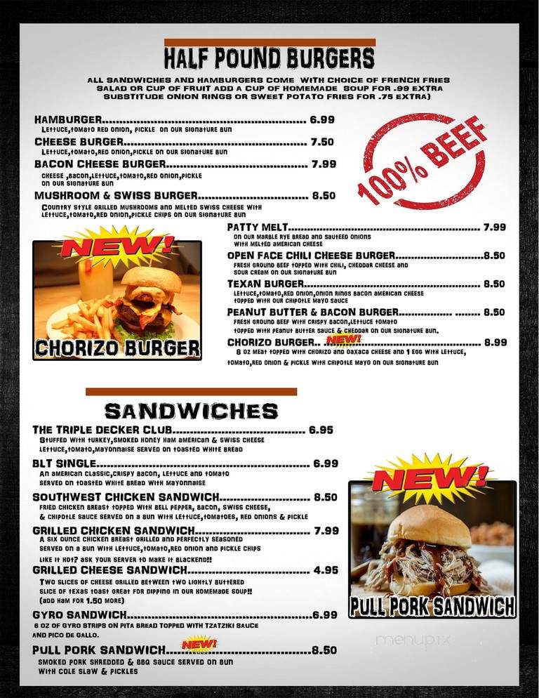 Texan Kitchen - Euless, TX menu_pic