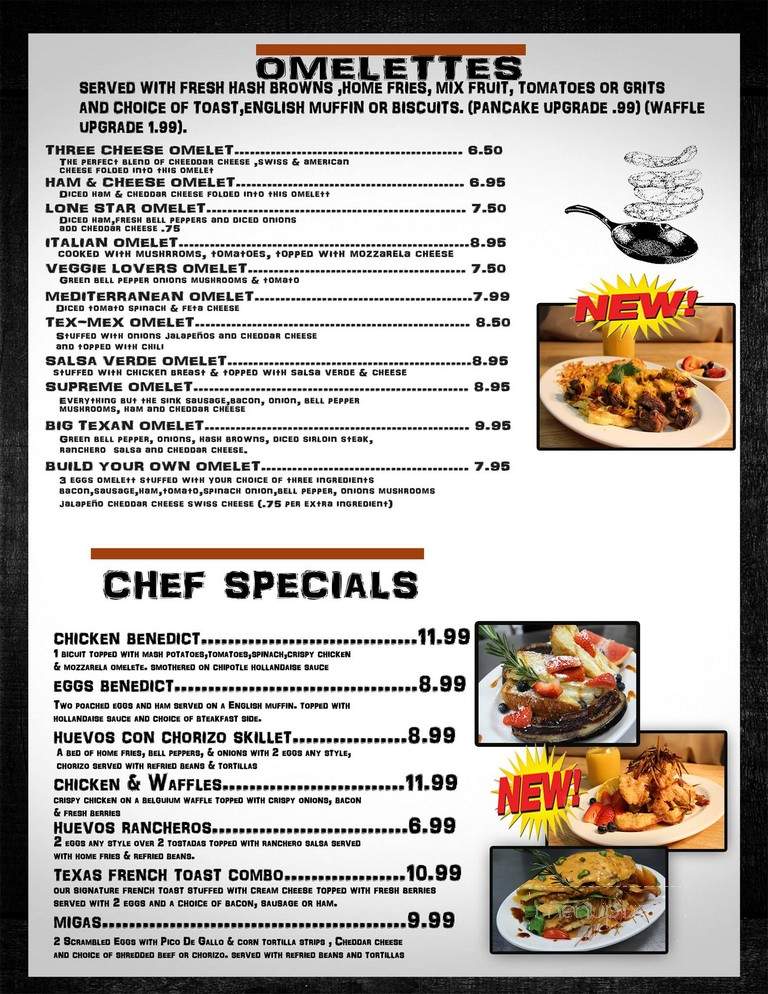 Texan Kitchen - Euless, TX menu_pic