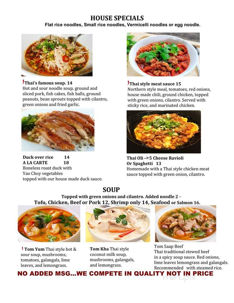 Thai Noodle House of Alameda - Alameda, CA menu_pic