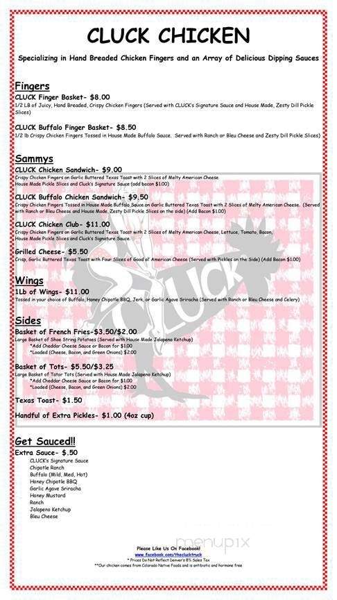 The Dive Inn - Denver, CO menu_pic