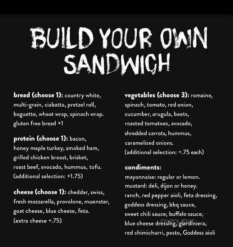 The Goddess and the Grocer - Chicago, IL menu_pic