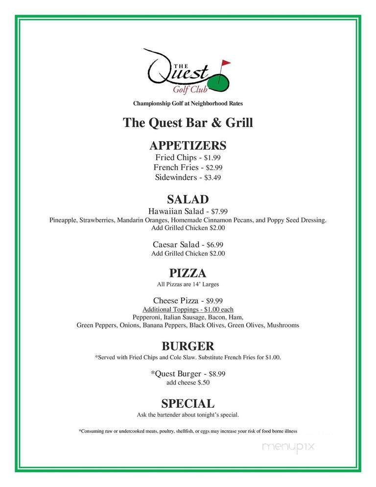 The Quest Bar & Grill - Houghton Lake, MI