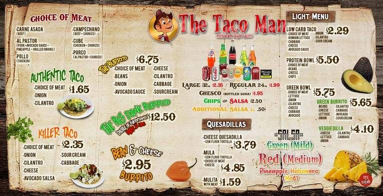 The Taco Man - Montclair, CA
