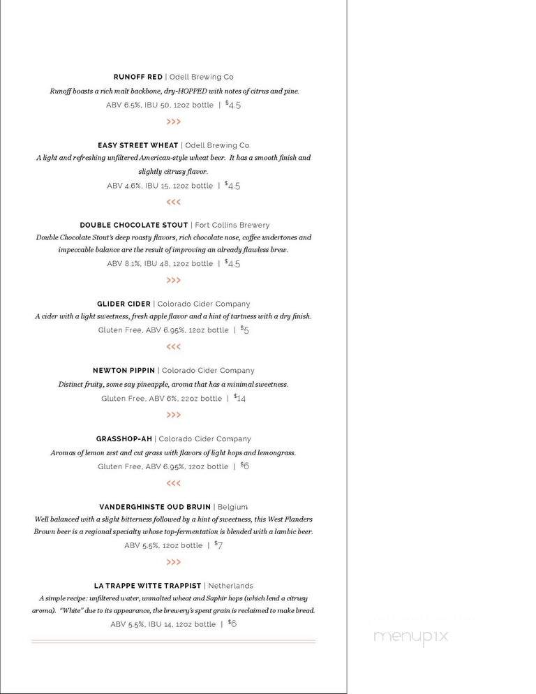 The Welsh Rabbit Cheese Shop - Fort Collins, CO menu_pic