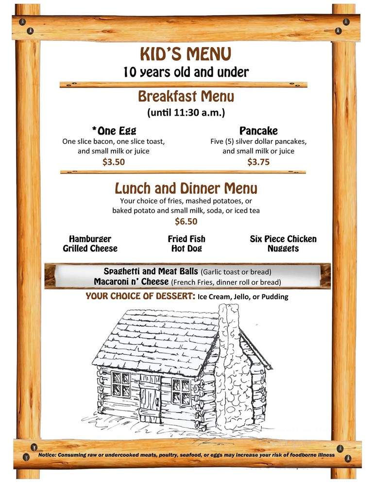 Thee Log Cabin Restaurant - Elderton, PA