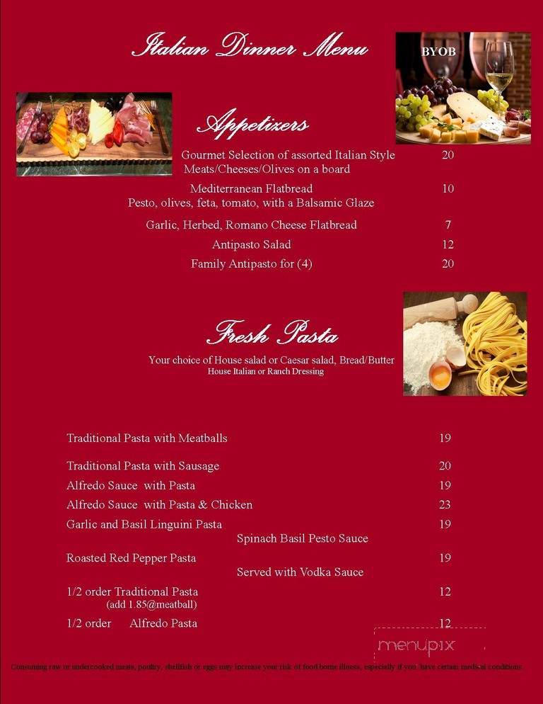U Wanna Pizza & A Pie - Erie, PA menu_pic