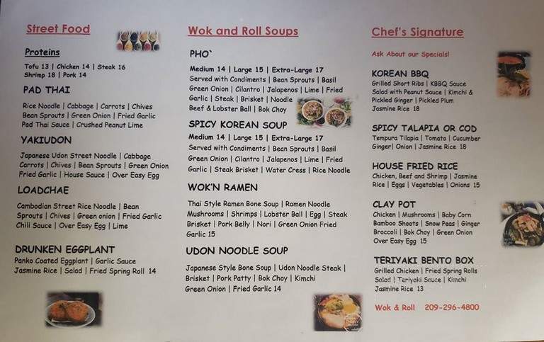 Wok n Roll Asian Cuisine - Los Angeles, CA
